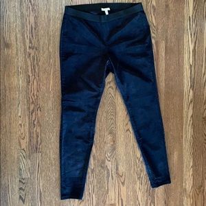 Eileen Fisher Navy Slim Corduroy Pants